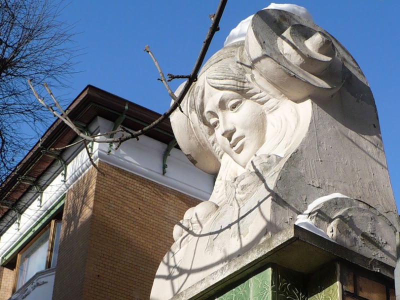 Пречистенский переулок, особняк М. Якунчиковой, архитектор В. Валькот  