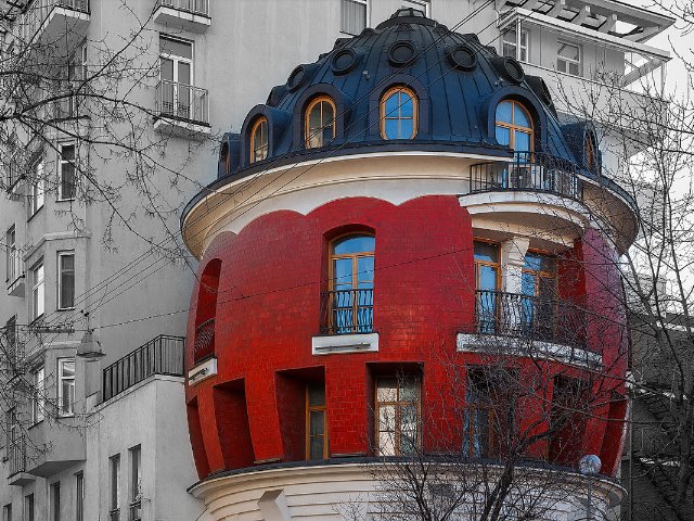 Необычные дома Москвы