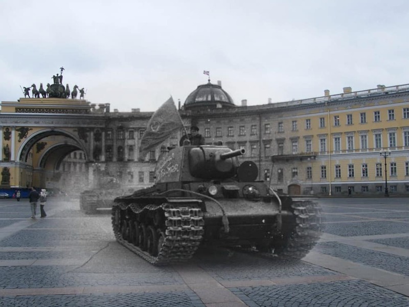 Дворцовая площадь Петербурга  