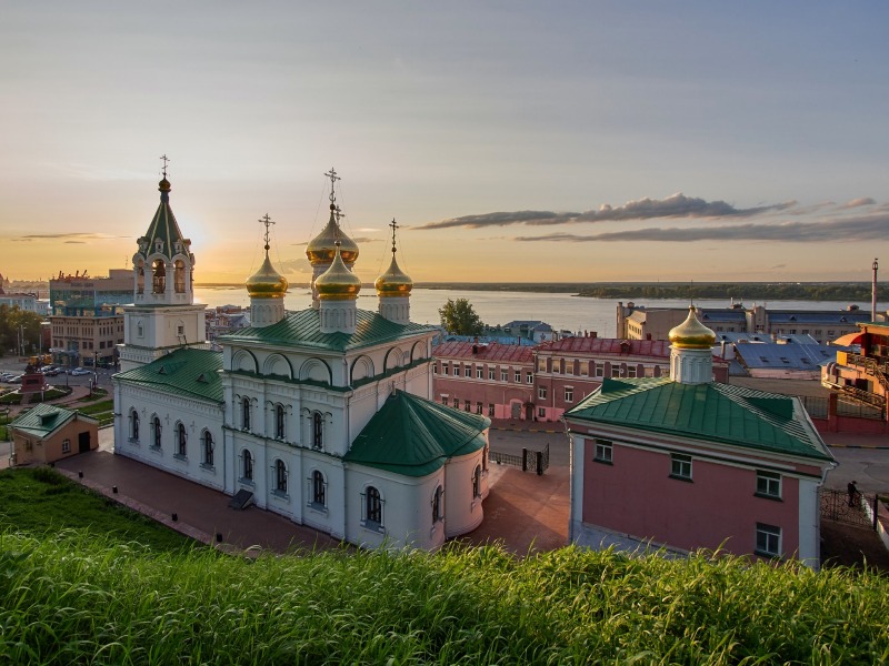 Вид на церковь Иоанна Предтечи