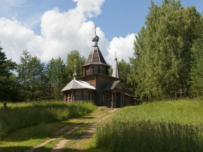 Церковь Иконы Божией Матери Казанская на озере Светлояр  