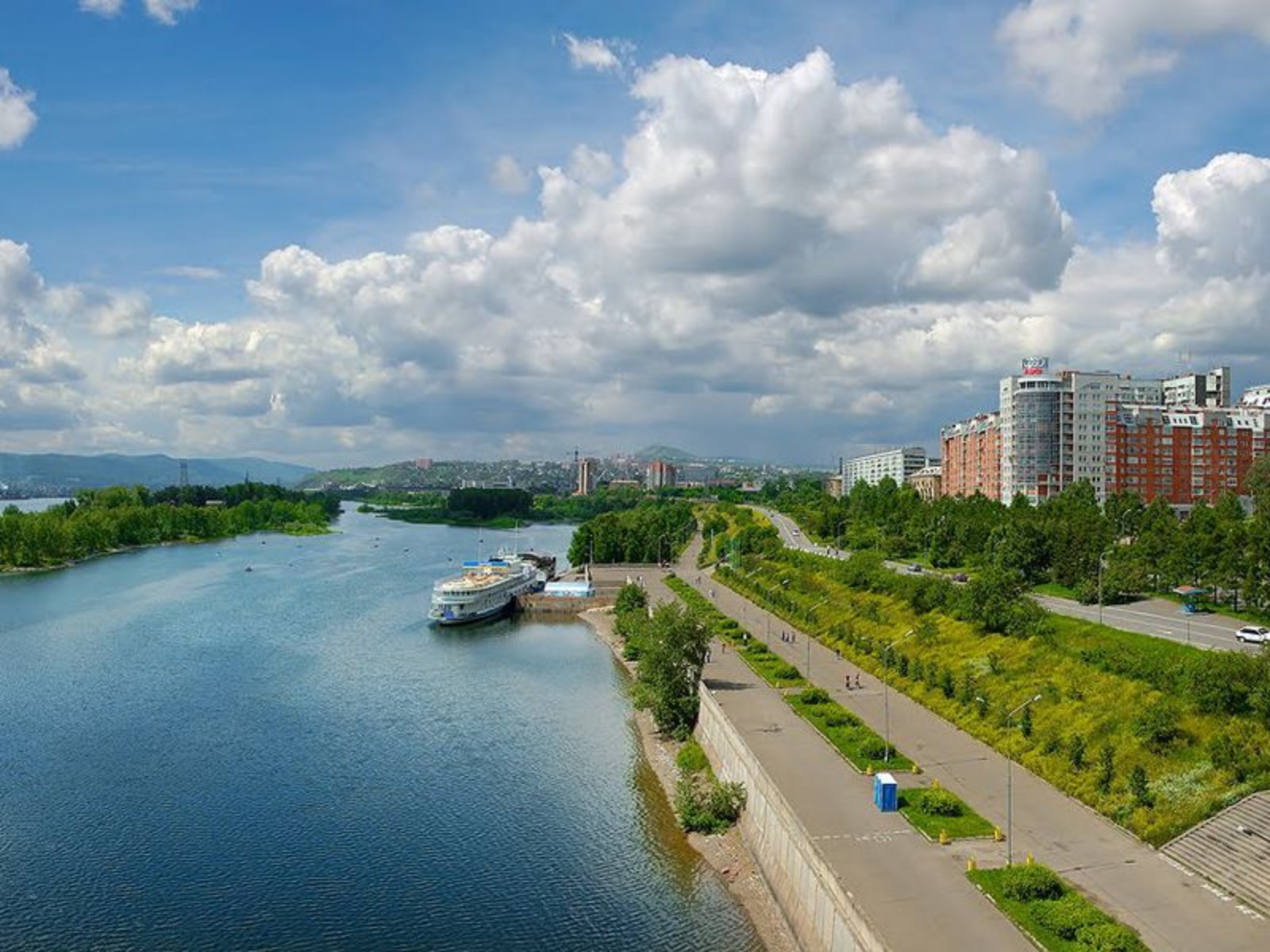 Вид на реку Енисей guidego.ru