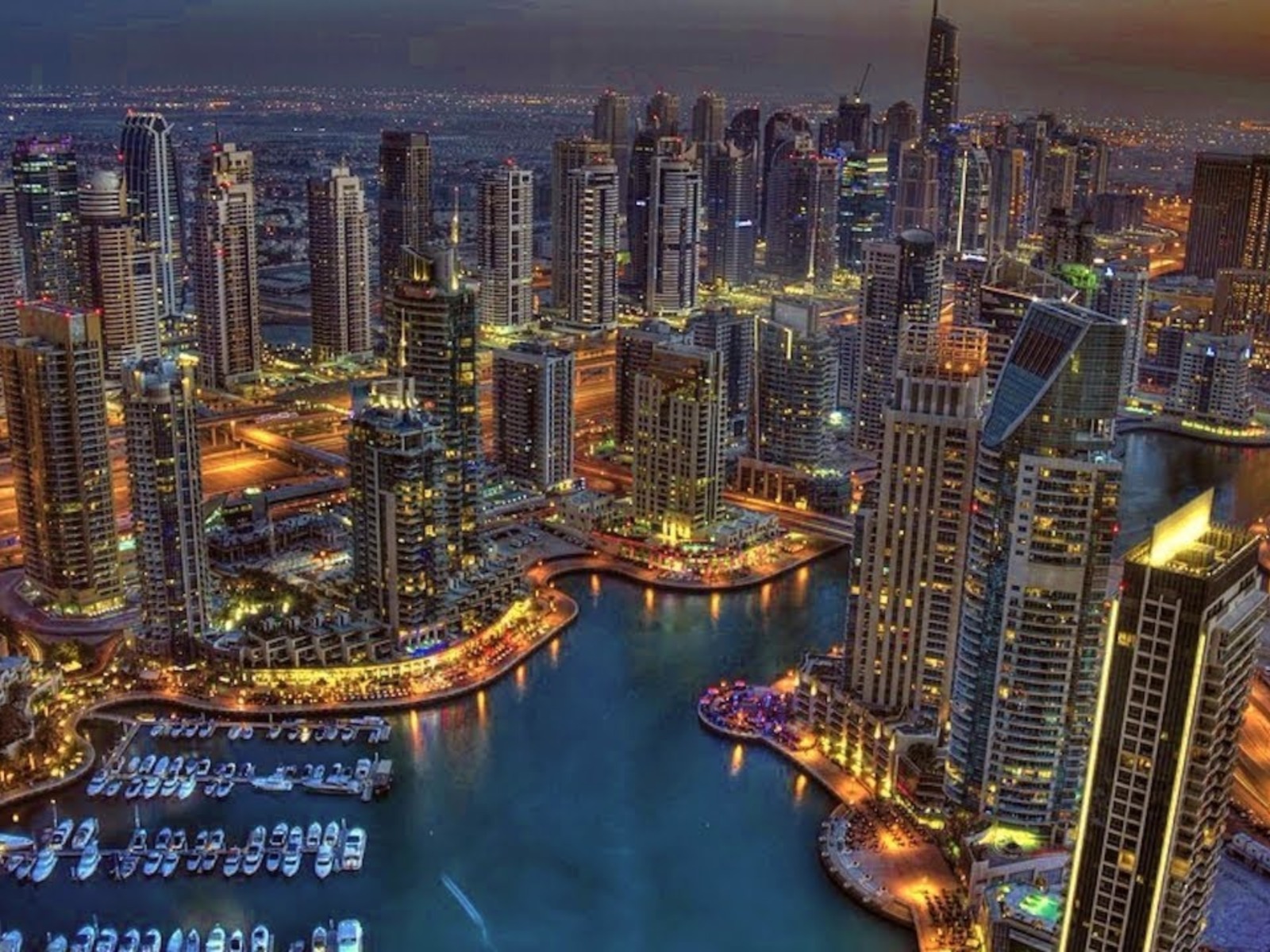 Вечерний Дубай  