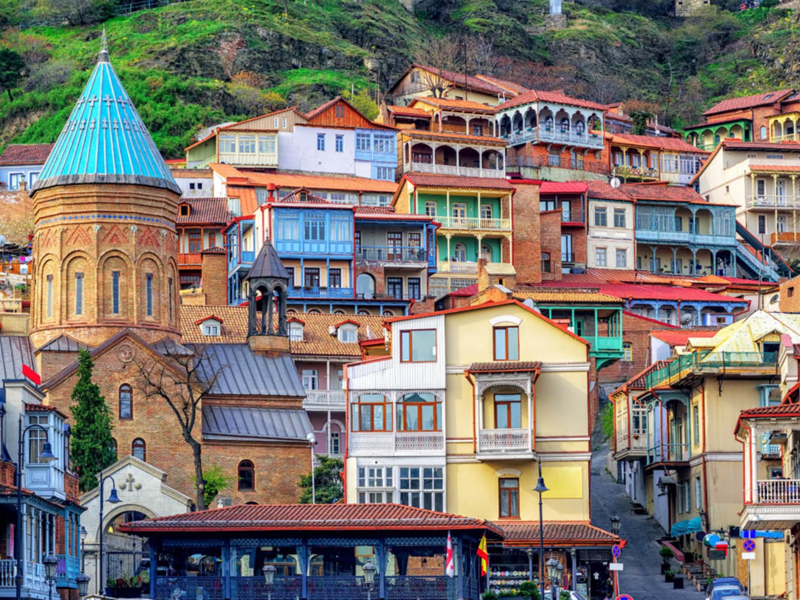 Старый город в Тбилиси  