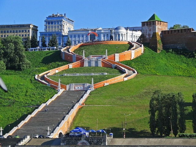 Чкаловская лестница