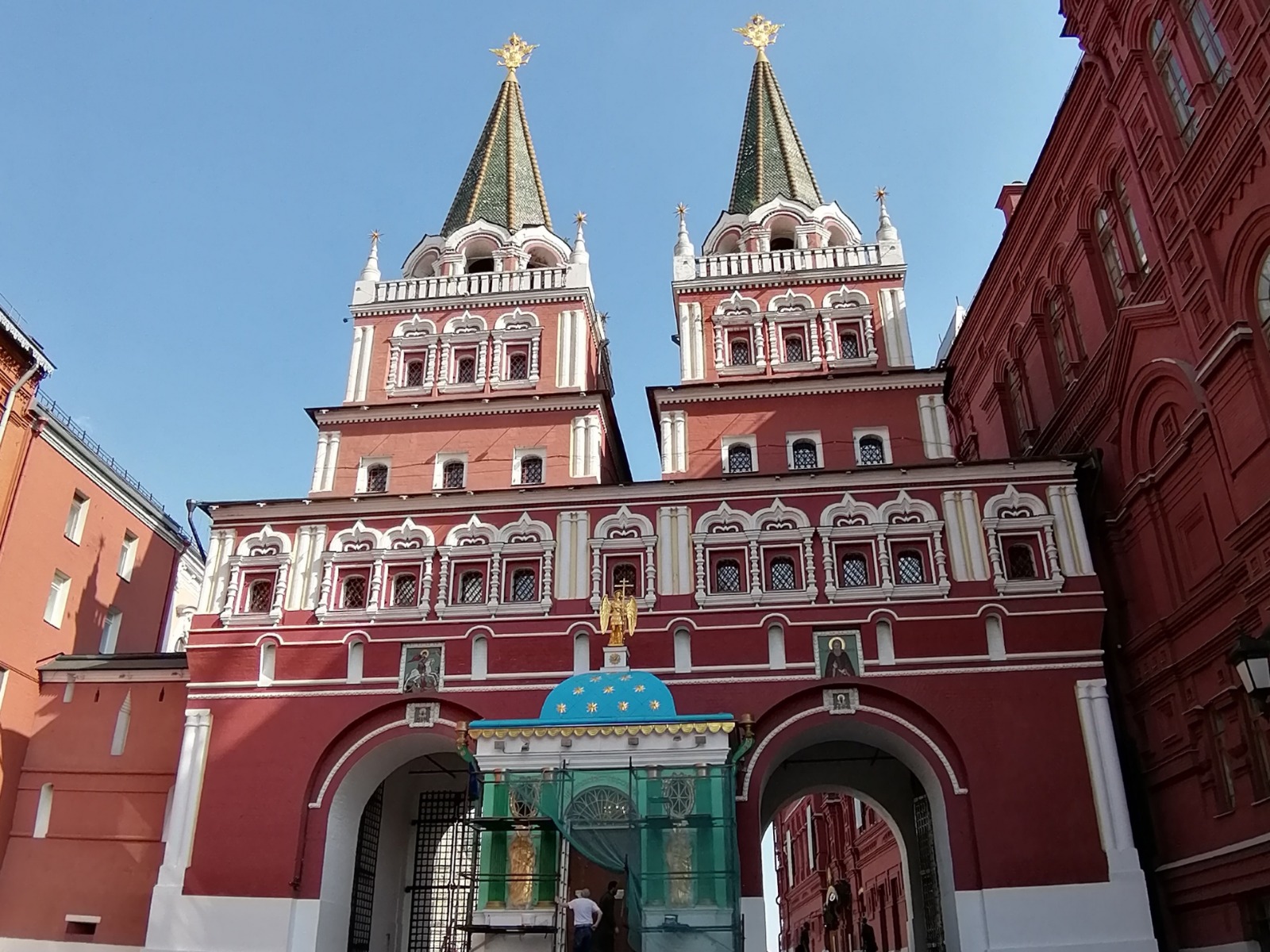Воскресенские ворота Китай-города guidego.ru