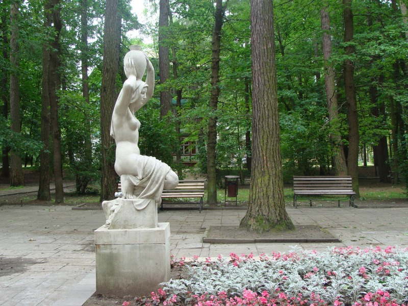 В парке