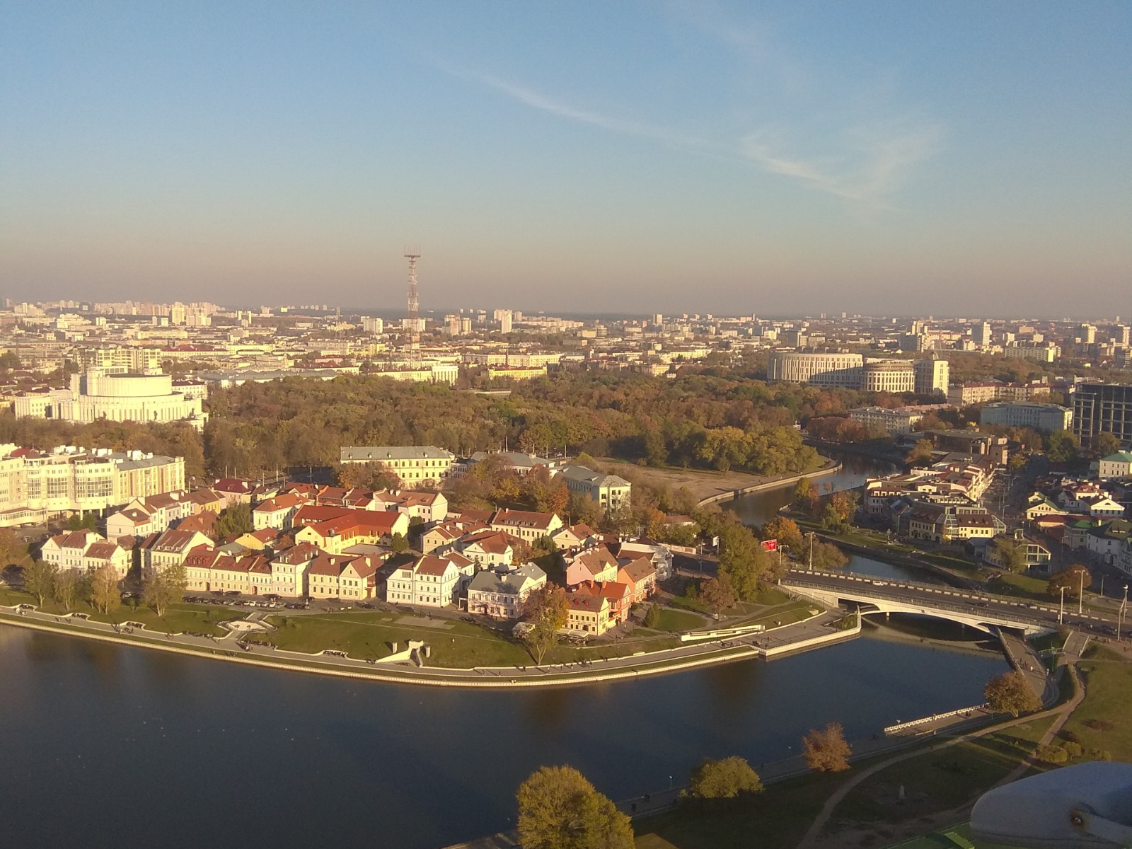 Панорама  Минска  