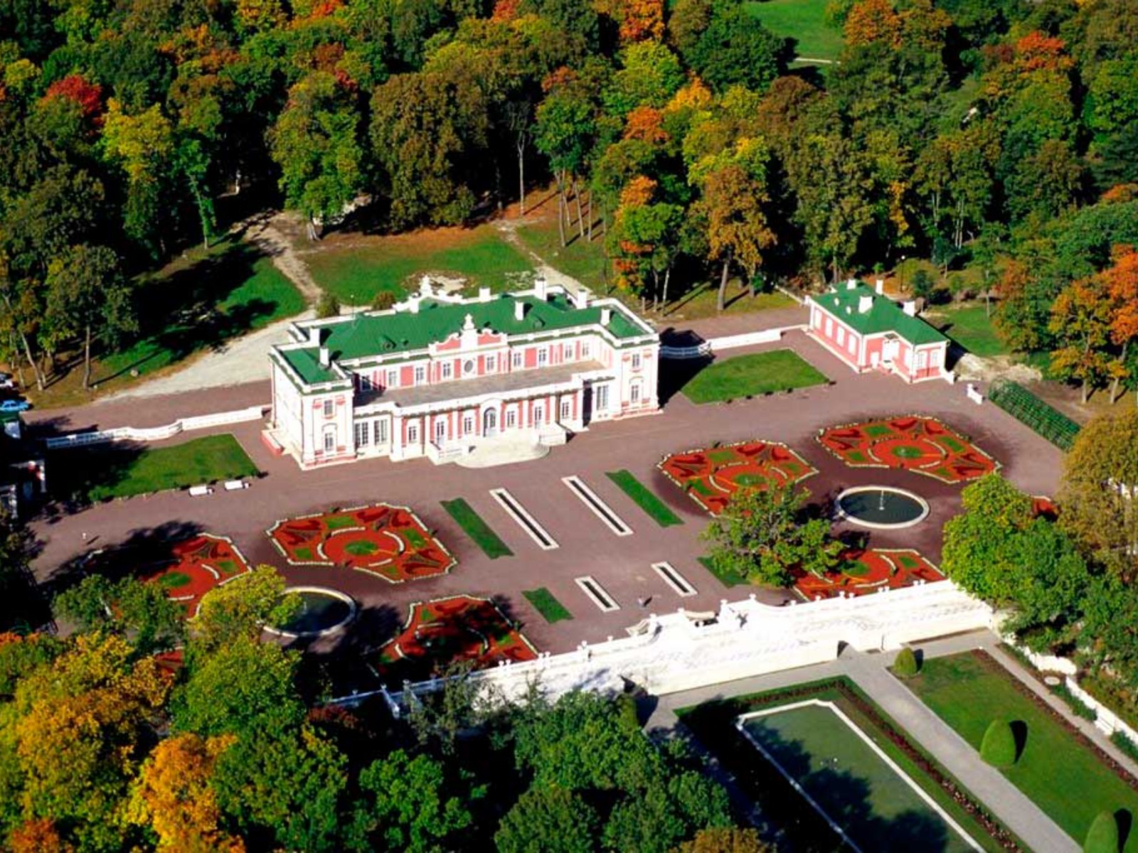 Панорама дворцового комплекса  