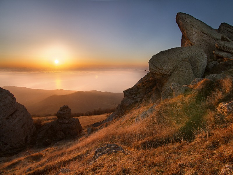 Закат на Демерджи guidego.ru