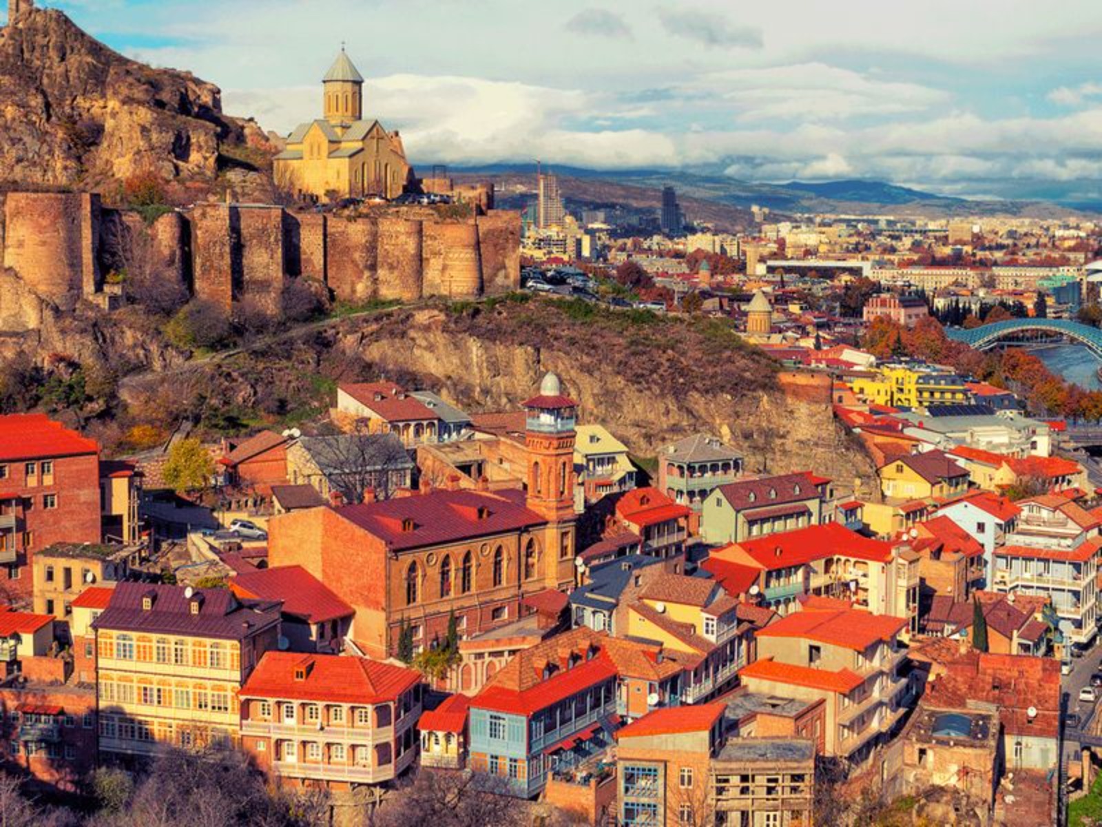 Вид на Тбилиси  