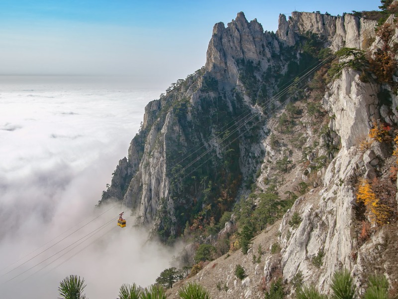 Обзорная экскурсия по Крыму из Ялты с подъемом на Ай-Петри - индивидуальная экскурсия в Ялте на машине гида длительностью 9 часов с количеством участников до 7 человек цена экскурсии 17200₽