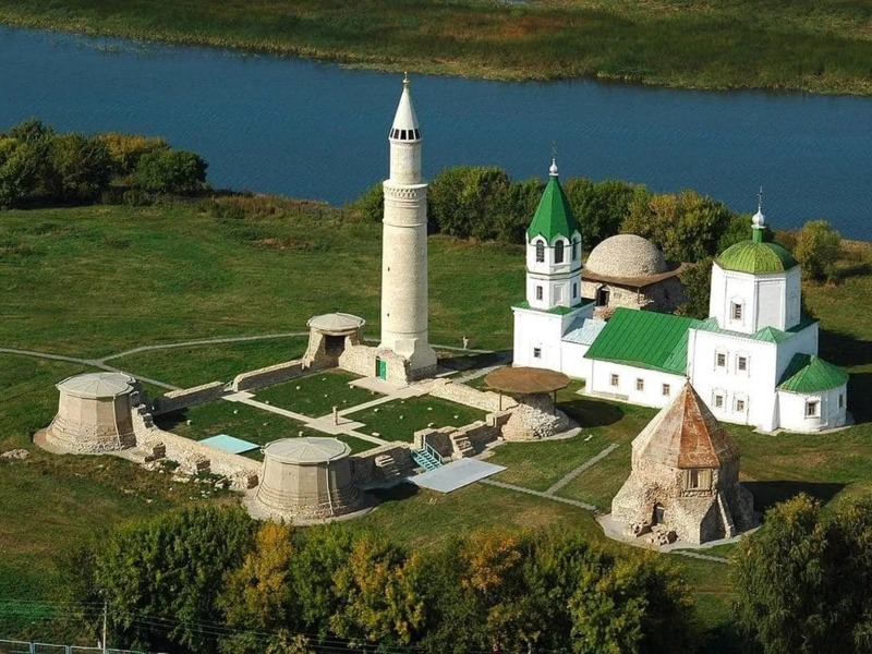 Панорама Древнеболгарского городища  