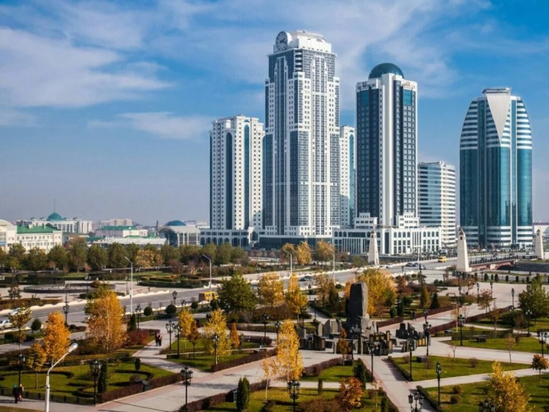 Небоскребы в Грозный-Сити  