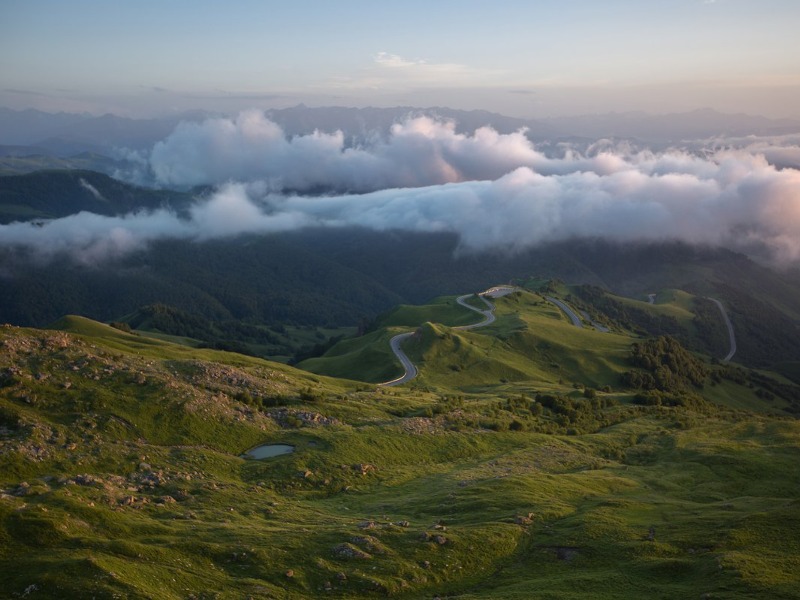 Панорама перевала Гумбаши  