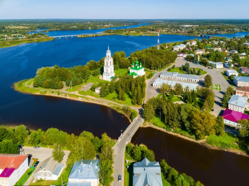 Панорама города