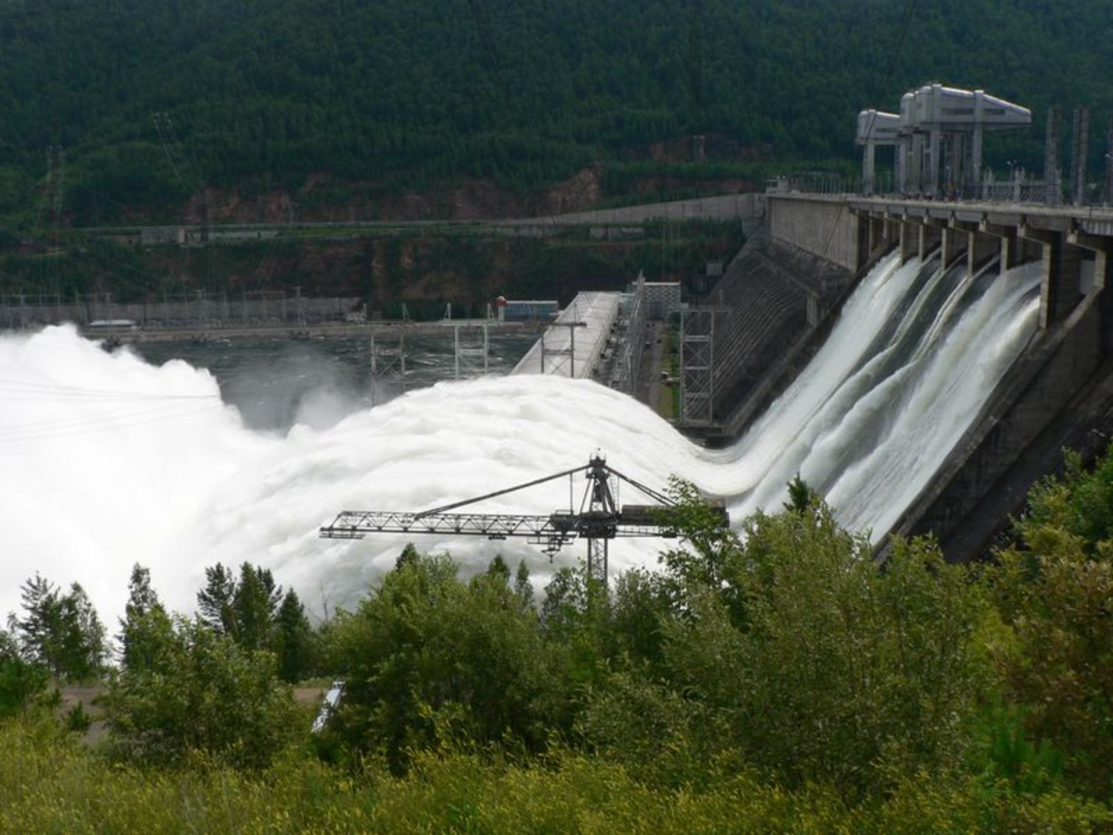 Красноярская ГЭС  