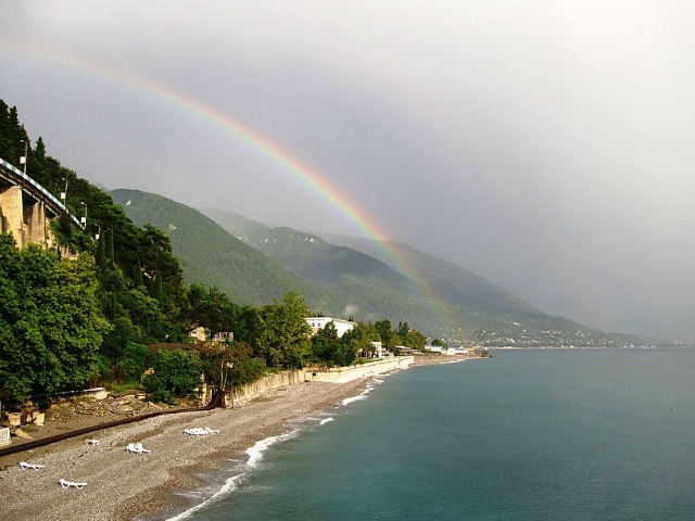 У природы нет плохой погоды: Абхазия в дождь