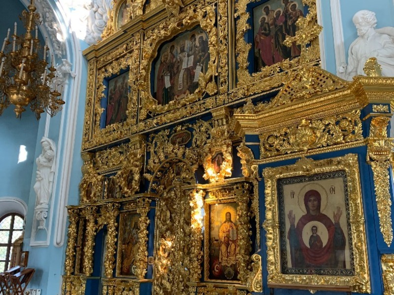 Золоченый иконостас  