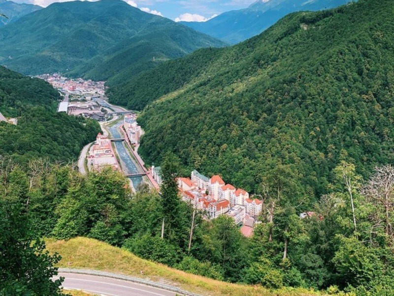 Панорама Красной Поляны
