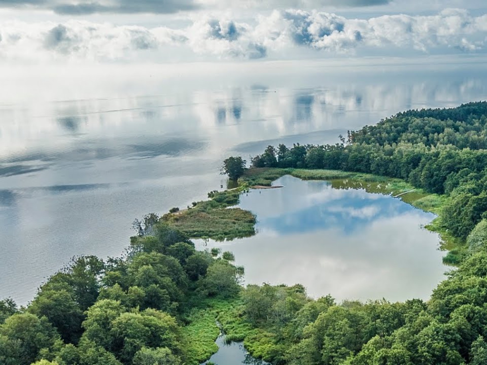 Вид на озеро Лебедь guidego.ru
