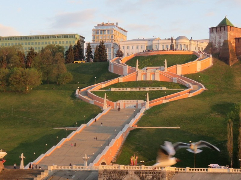Чкаловская лестница