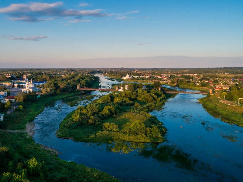 Панорама города
