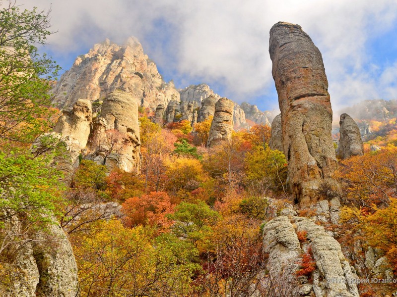 В Крыму  