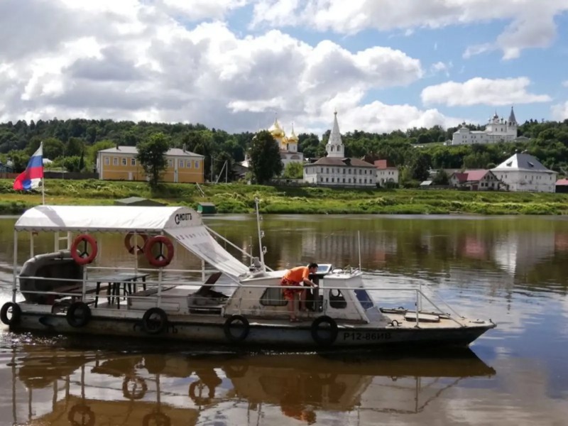 На Клязьме, вид на город