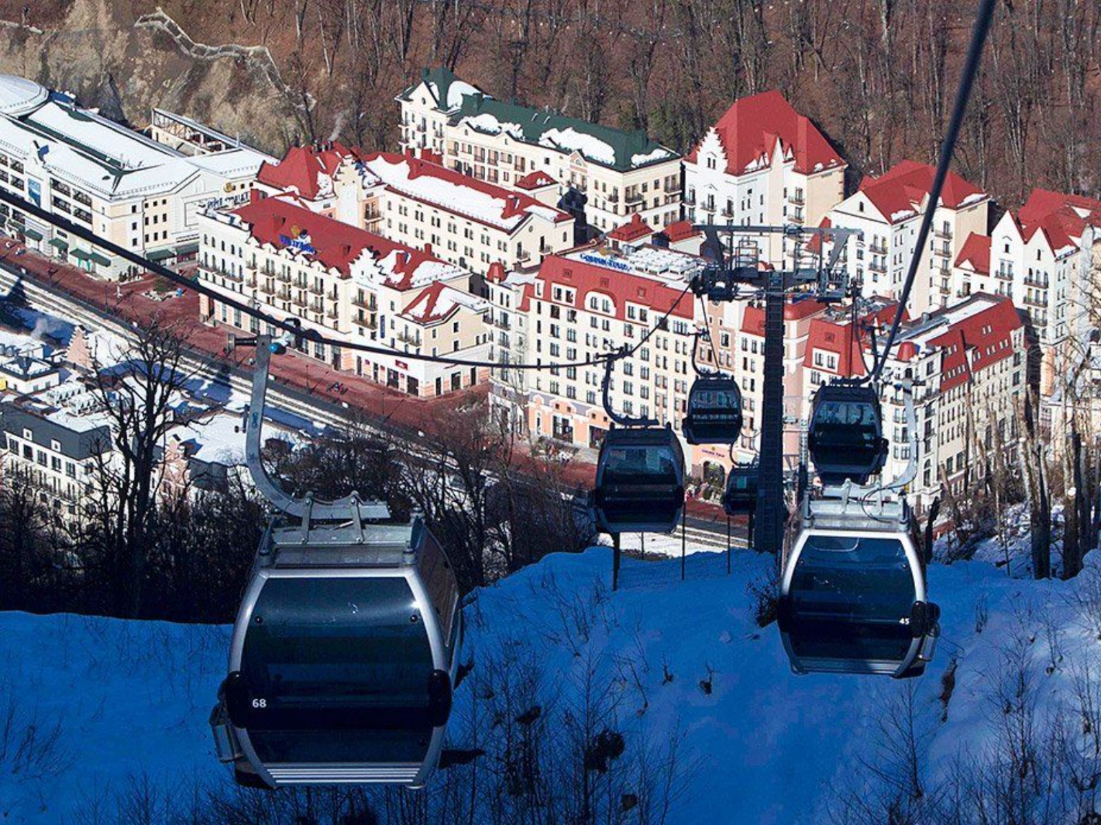 На курорте  