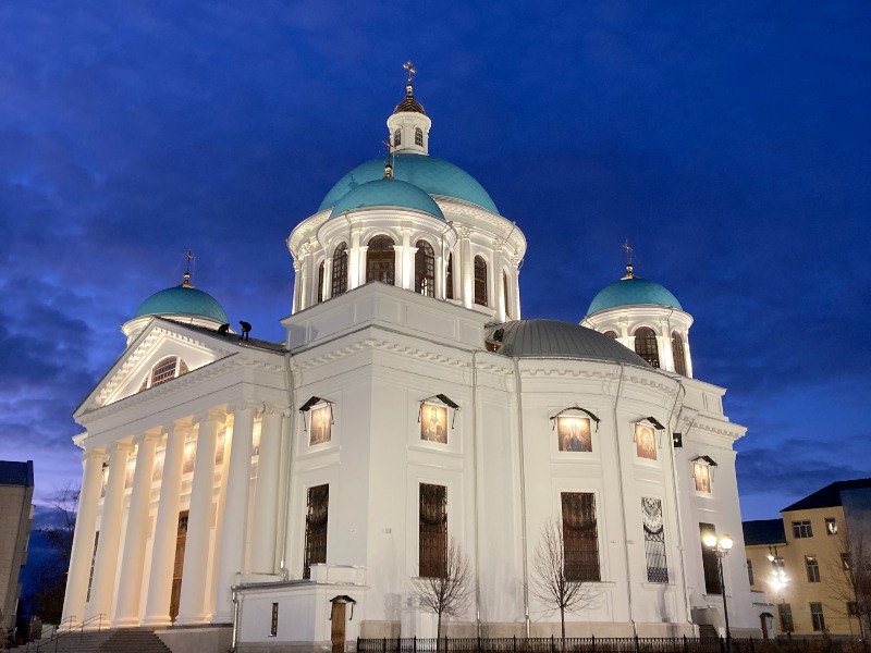 Мужской Богородицкий монастырь. Собор в честь Казанской иконы Божьей матери  
