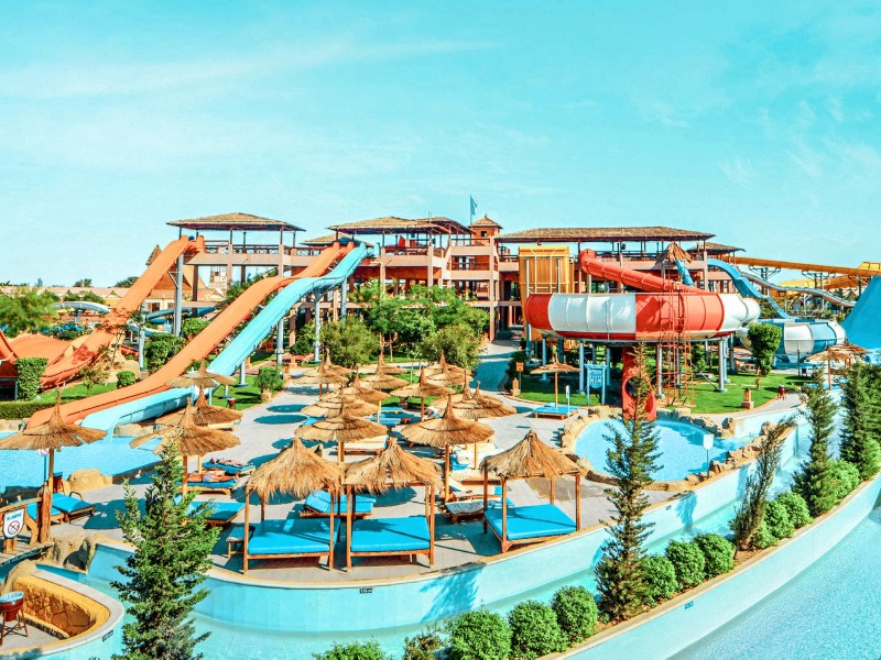 Обзорная экскурсия в группе в аквапарк Jungle Aqua Park в Хургаде - групповая экскурсия в Хургаде длительностью 4.5 часа с количеством участников до 10 человек цена экскурсии 64$