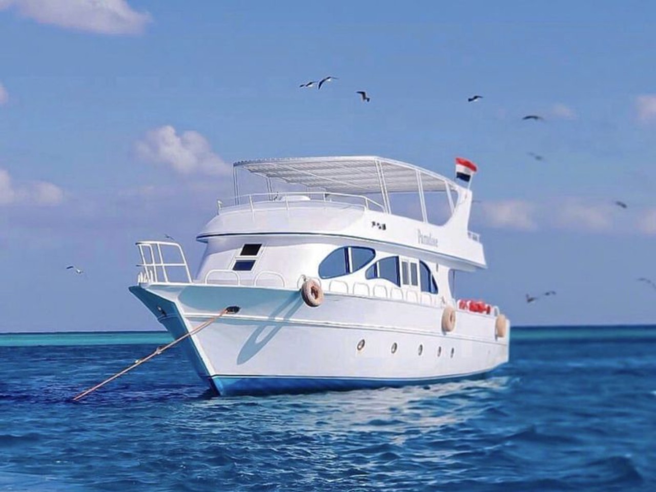 Групповая морская прогулка из Хургады на остров Парадайз - групповая экскурсия в Хургаде длительностью 6.5 часов с количеством участников до 16 человек цена экскурсии 100$