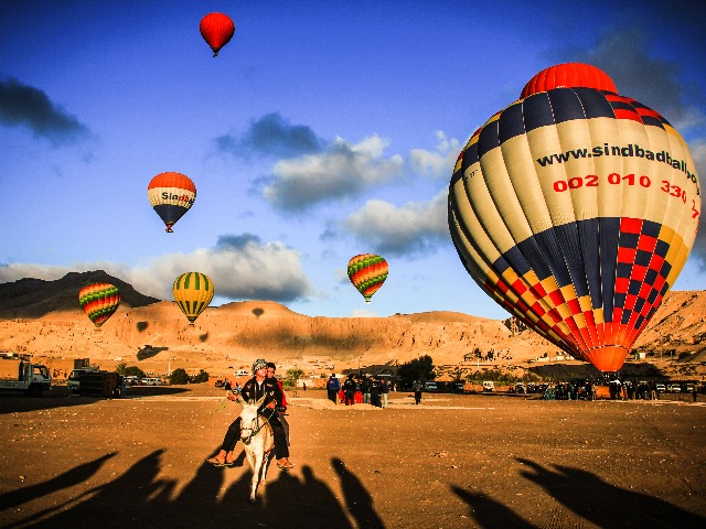 Полёт на воздушном шаре в Луксоре