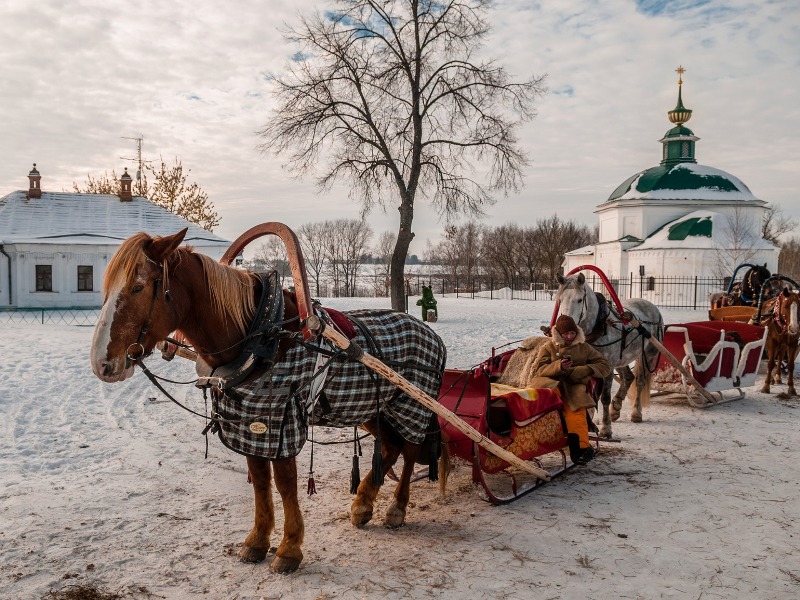 Зимний Суздаль