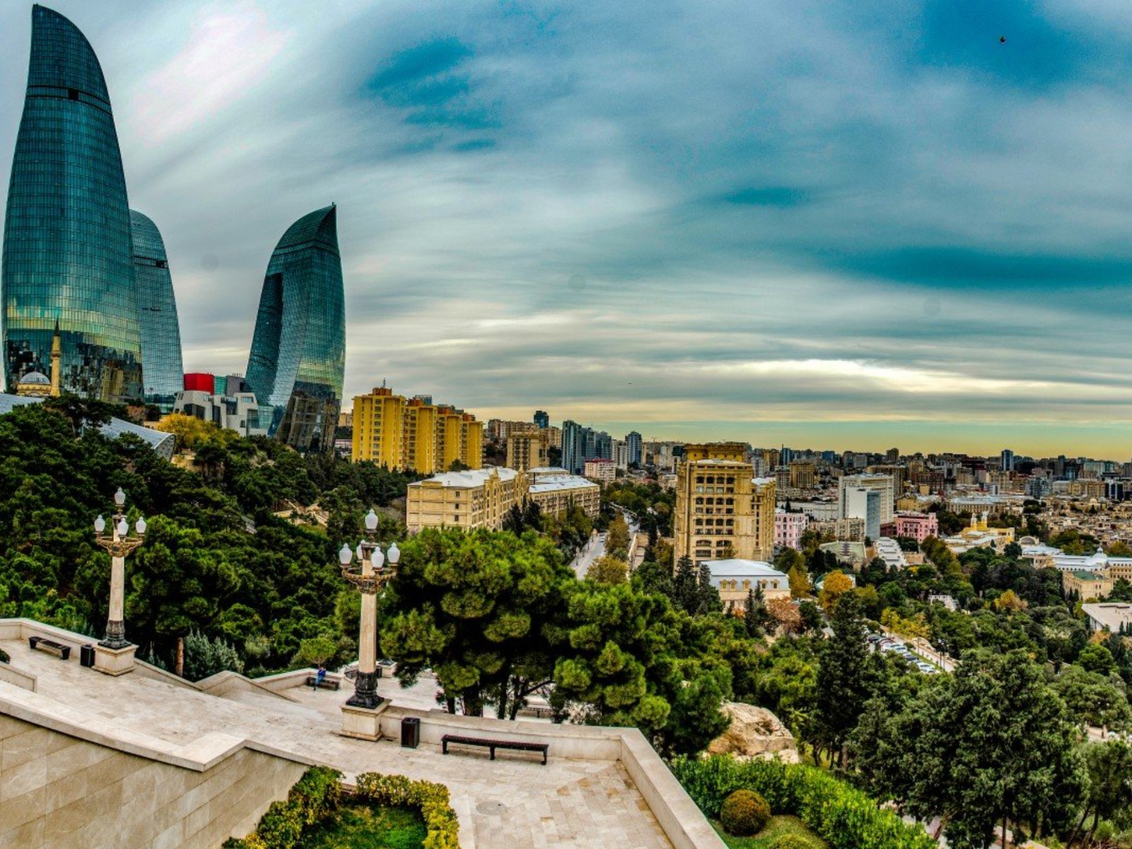 Панорамы Баку 