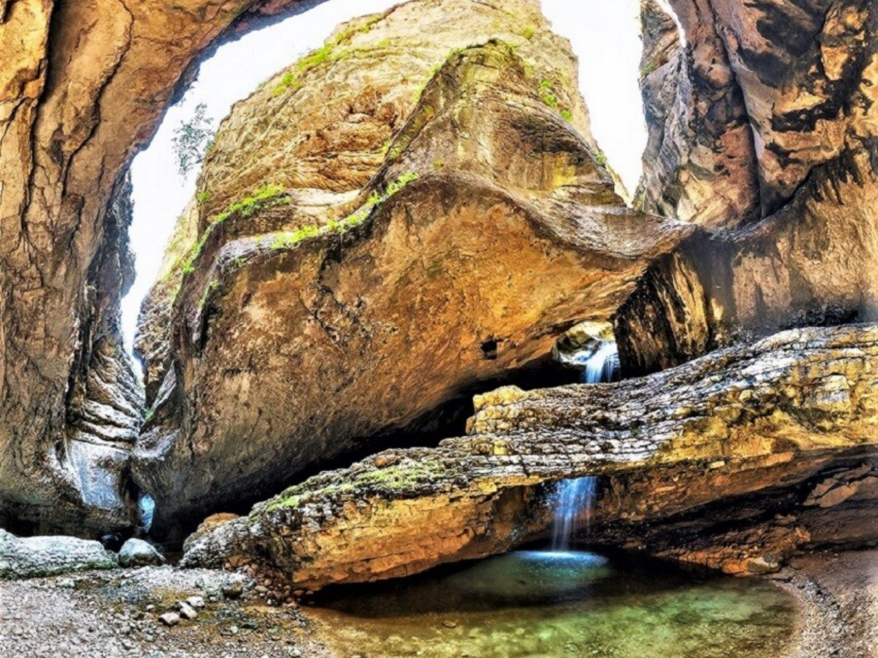 2 легенды Дагестана: Салтинский водопад и Гамсутль | Цена 21400₽, отзывы, описание экскурсии