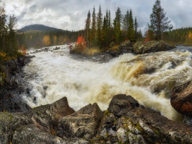 Водопад  Кивакка  