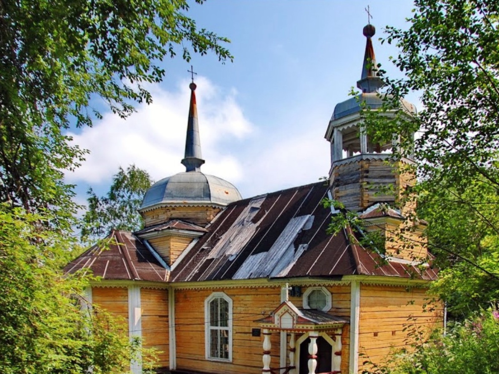 Храм петровских времен 