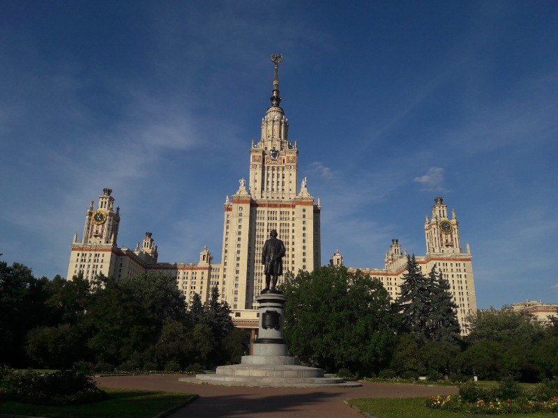 Здание МГУ на Воробьевых горах