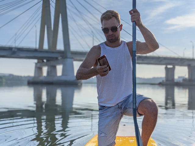 SUP-утро на Казанке: от "Миллениума" до "Чаши" — фото 2