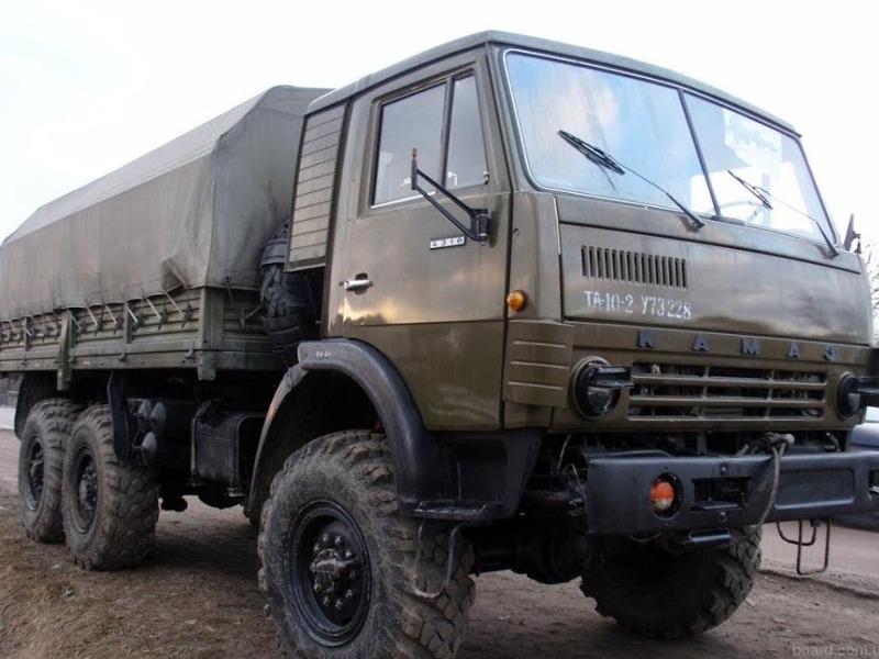 Вездеходный камаз 4310