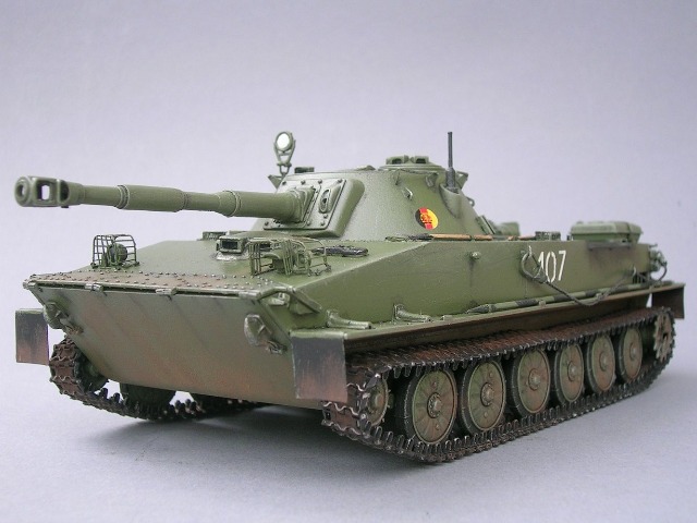 Катание на танке ПТ-76: уникальный плавающий танк — фото 3
