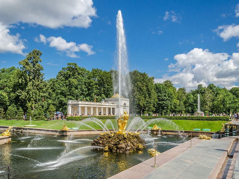 В парке  