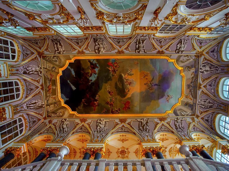 Декор Иорданской лестницы 