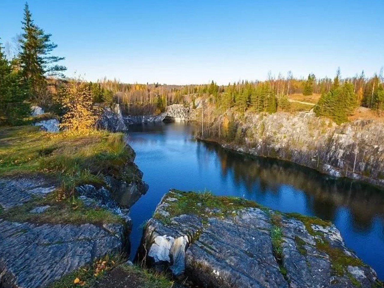 Лепота по-карельски: горный парк Рускеала | Цена 1000₽, отзывы, описание экскурсии