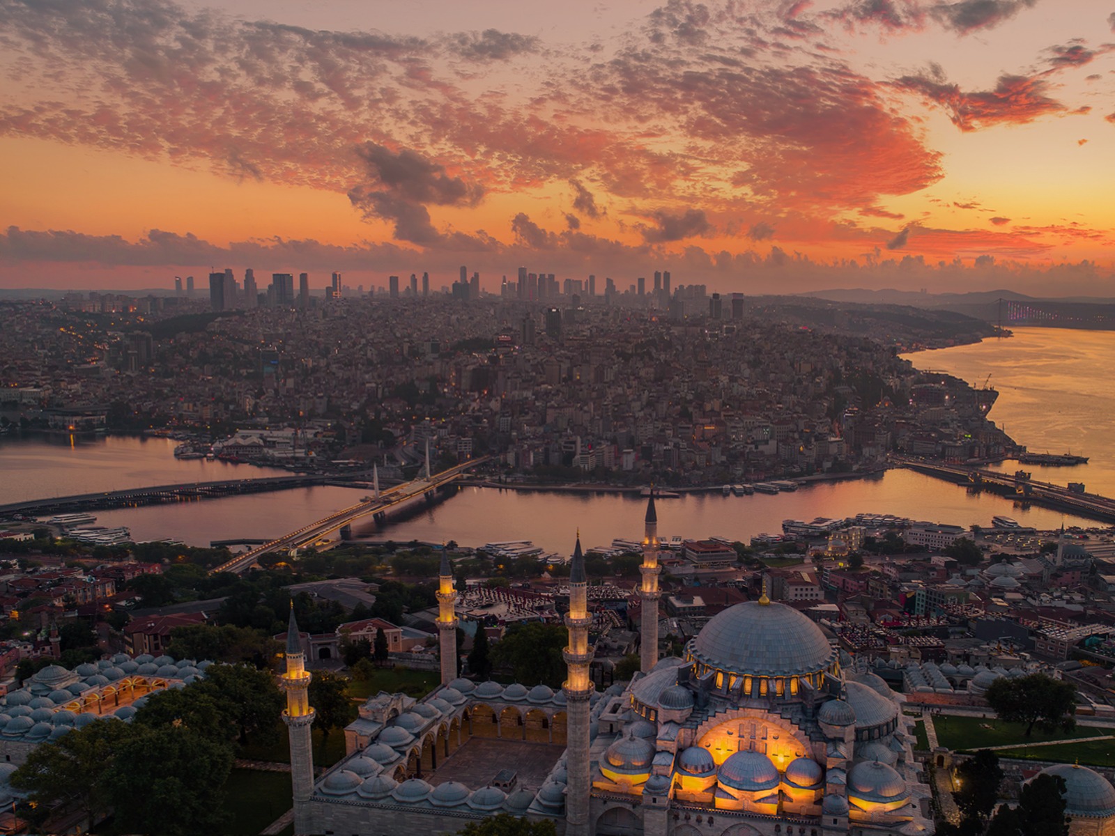 Панорама Стамбула 
