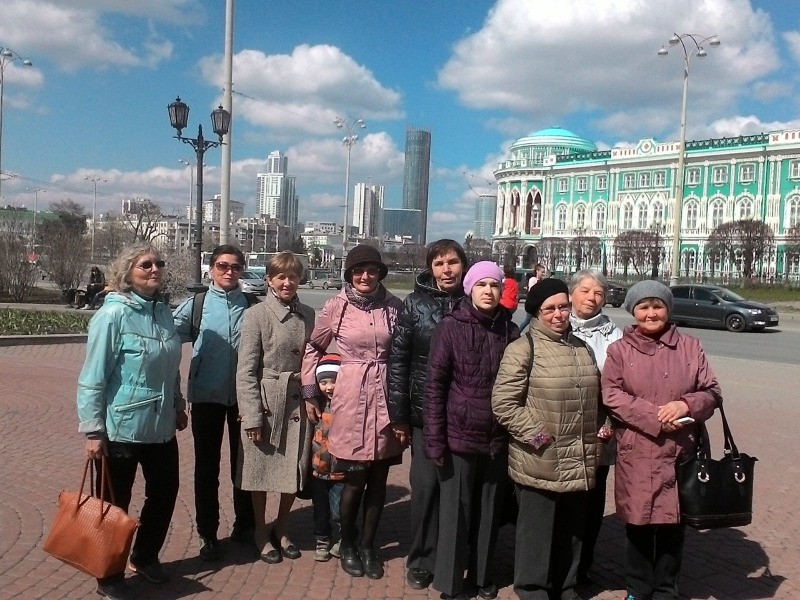 Гости на прогулке