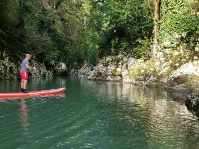 Осенне-зимний SUP-тур в каньон «Чертовы ворота» в группе — фото 2