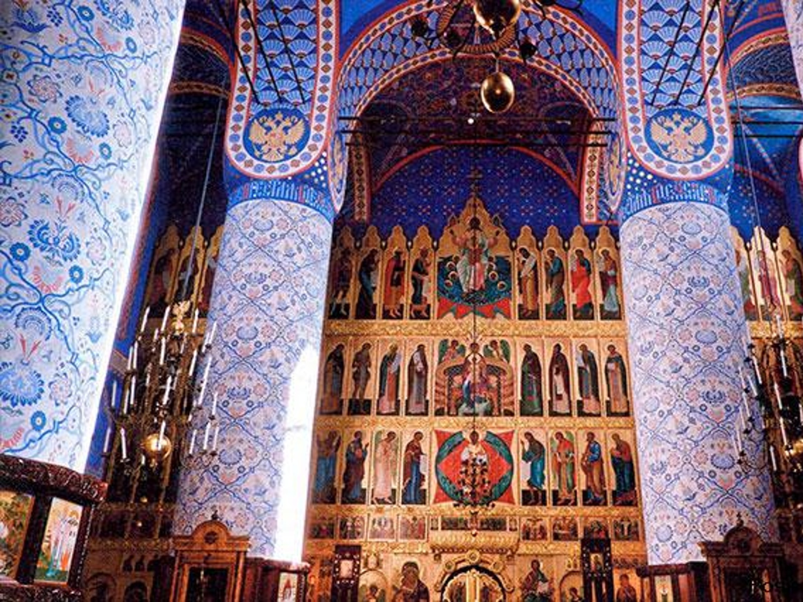 Внутреннее убранство Фёдоровского собора  
